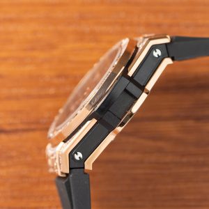 Đồng Hồ Hublot Chế Tác Big Bang King Gold Đính Full Đá 39mm (3)