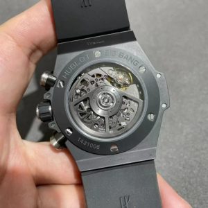 Đồng Hồ Hublot Chế Tác Big Bang Unico Gốm Đen Xưởng BBF (1)