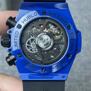 Đồng Hồ Hublot Chế Tác Big Bang Unico Gốm Xanh Xưởng BBF (1)