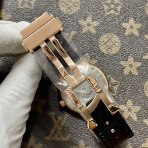 Đồng Hồ Hublot Fake Máy Nhật Miyota 8215 King Gold Đính Đá Xưởng ZF 42mm (1)