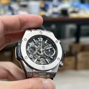 Đồng Hồ Hublot Replica Big Bang Unico Titanium Màu Đen Xưởng BBF (1)