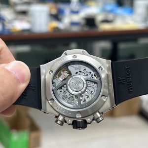 Đồng Hồ Hublot Replica Big Bang Unico Titanium Màu Đen Xưởng BBF (1)