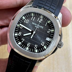 Đồng Hồ Patek Philippe Chế Tác Aquanaut 5167G Màu Đen Xưởng 3K 42mm (9)