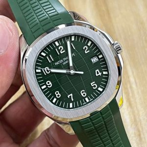 Đồng Hồ Patek Philippe Chế Tác Aquanaut 5168G Màu Xanh Lá Xưởng 3K 42mm (9)