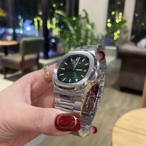 Đồng Hồ Patek Philippe Fake Máy Nhật Nautilus 5711 Mặt Xanh Lá Cây 40mm (10)