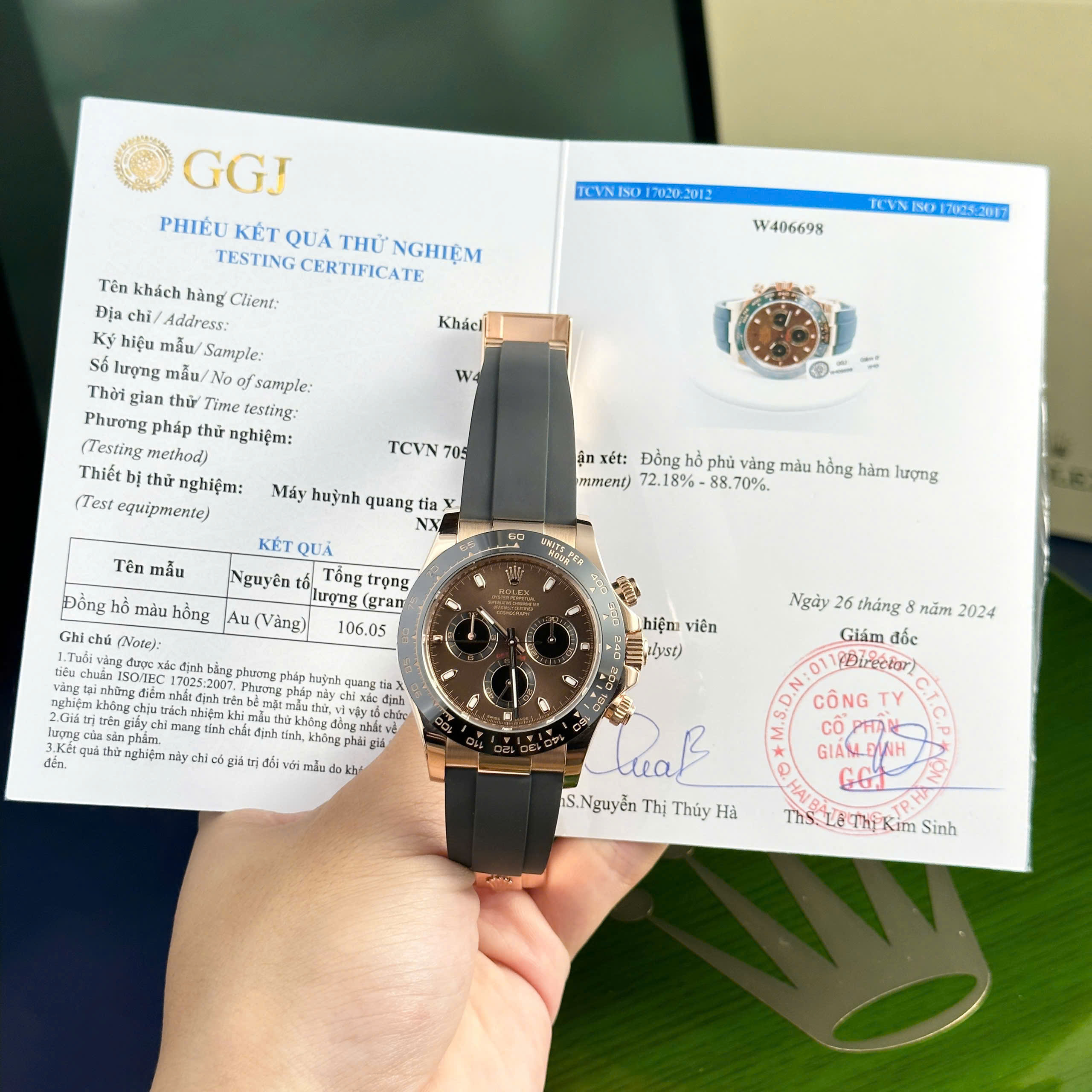 Đồng Hồ Rolex Chế Tác Bọc Vàng 18K Daytona 116515LN Mặt Chocolate 40mm (1) Đồng Hồ Rolex Chế Tác Bọc Vàng 18K Daytona 116515LN Mặt Chocolate 40mm (3)