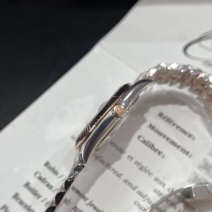 Đồng Hồ Rolex Chế Tác DateJust 126331 Mặt Hồng Chải Tia Xưởng Clean 41mm