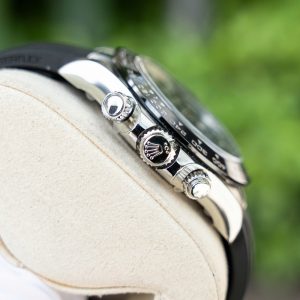 Đồng Hồ Rolex Chế Tác Daytona 116519LN Mặt Đen Cọc Số Đá Xưởng Clean 40mm (6)