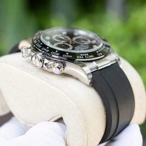 Đồng Hồ Rolex Chế Tác Daytona 116519LN Mặt Đen Cọc Số Đá Xưởng Clean 40mm (6)