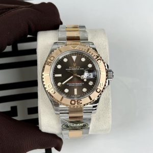 Đồng Hồ Rolex Chế Tác Yacht Master 126621 Mặt Nâu Xưởng Clean 40mm (9)