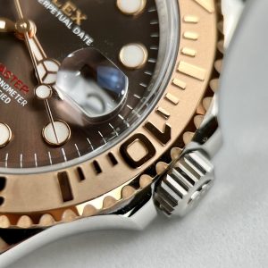 Đồng Hồ Rolex Chế Tác Yacht Master 126621 Mặt Nâu Xưởng Clean 40mm (9)