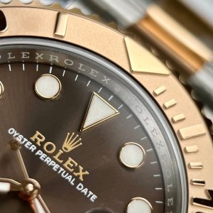Đồng Hồ Rolex Chế Tác Yacht Master 126621 Mặt Nâu Xưởng Clean 40mm (9)
