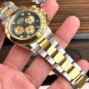 Đồng Hồ Rolex Daytona Chế Tác Mặt Số Vân Vỏ Ốc Cọc Số Moissanite Xưởng BT (6)