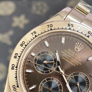 Đồng Hồ Rolex Fake Máy Nhật Cosmograph Daytona Chocolate Dial 40mm (3)