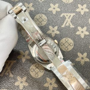 Đồng Hồ Rolex Fake Máy Nhật DateJust Chocolate Dây Demi 31-36-41mm (1)