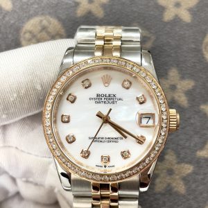 Đồng Hồ Rolex Fake Máy Nhật Giá 2 Triệu DateJust Mặt Xà Cừ 36mm (1)
