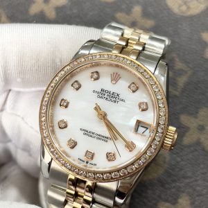 Đồng Hồ Rolex Fake Máy Nhật Giá 2 Triệu DateJust Mặt Xà Cừ 36mm (1)