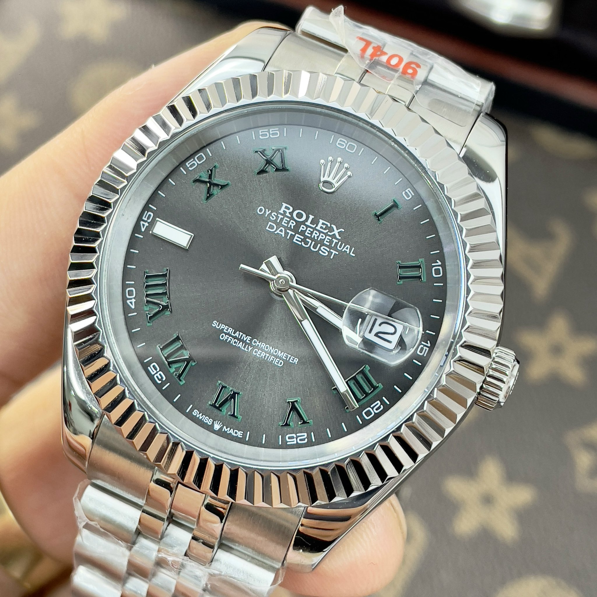 Đồng Hồ Rolex Fake Máy Nhật Mặt Wimbledon DateJust 31-36-41mm (1) Đồng Hồ Rolex Fake Máy Nhật Mặt Wimbledon DateJust 31-36-41mm (2)