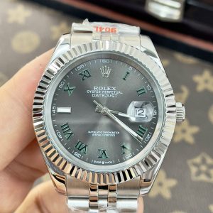 Đồng Hồ Rolex Fake Máy Nhật Mặt Wimbledon DateJust 31-36-41mm (2)