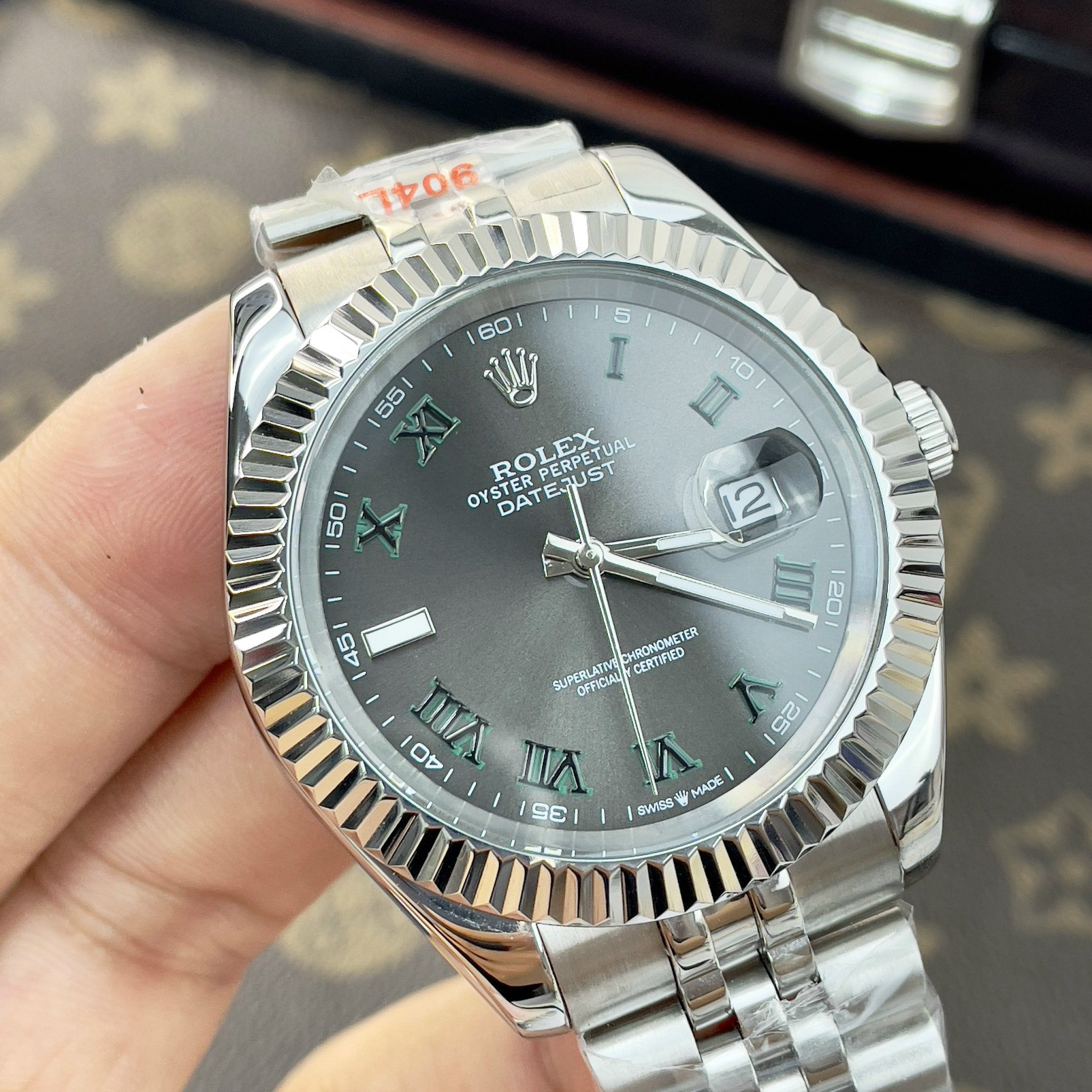 Đồng Hồ Rolex Fake Máy Nhật Mặt Wimbledon DateJust 31-36-41mm (4) Đồng Hồ Rolex Fake Máy Nhật Mặt Wimbledon DateJust 31-36-41mm (2)