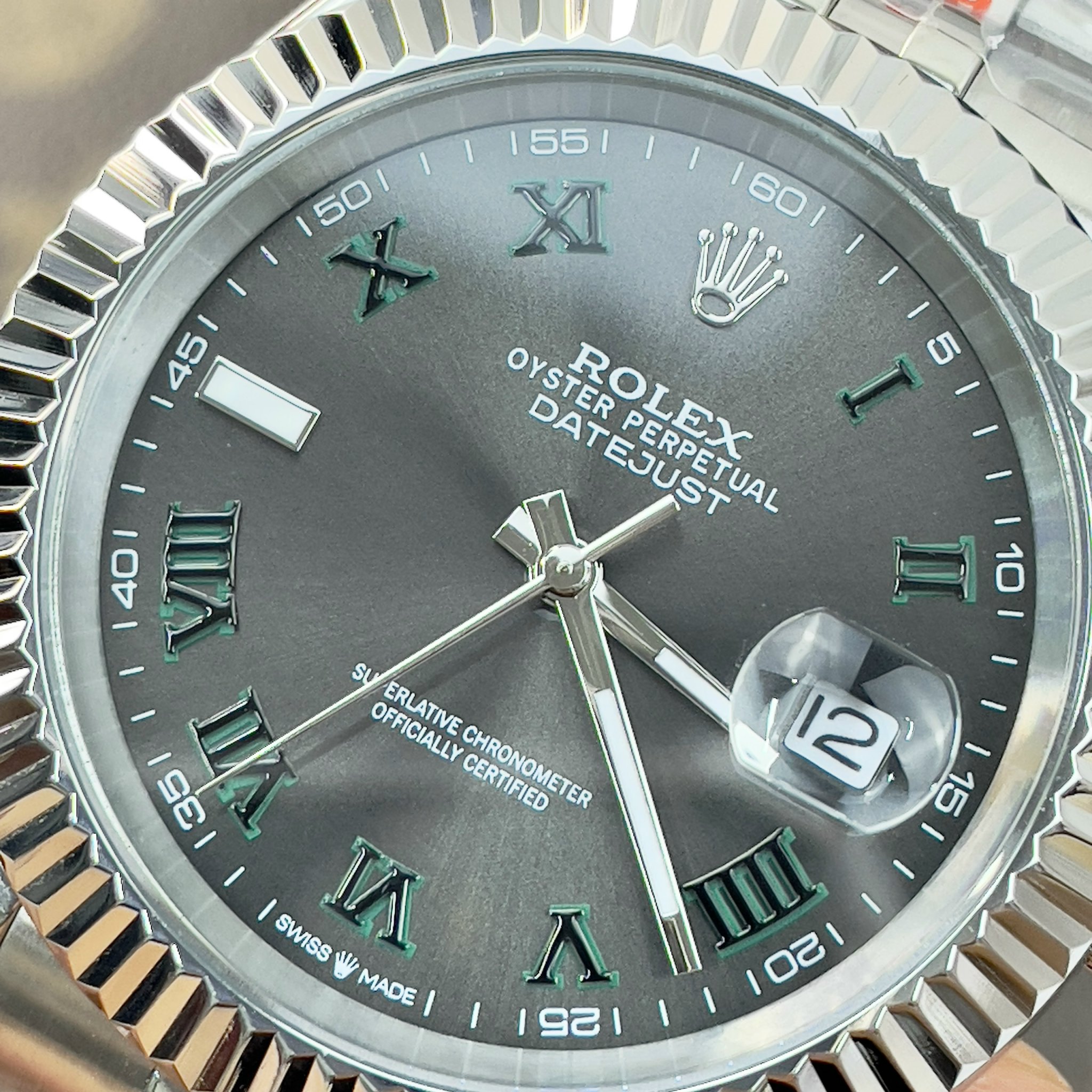 Đồng Hồ Rolex Fake Máy Nhật Mặt Wimbledon DateJust 31-36-41mm (5) Đồng Hồ Rolex Fake Máy Nhật Mặt Wimbledon DateJust 31-36-41mm (2)