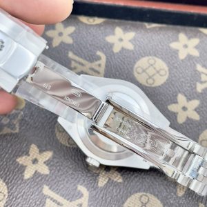 Đồng Hồ Rolex Fake Máy Nhật Thép Trắng Mặt Khảm Trai DateJust 31-36-41mm (1)