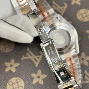 Đồng Hồ Rolex Máy Nhật DateJust Mặt Vi Tính Màu Demi Hồng (4)