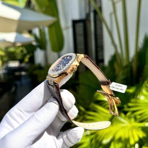 Patek Philippe Nautilus 5724R Customize Moissanite & 18K Gold Wrapped