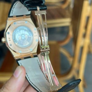 Đồng Hồ Audemars Piguet Chế Tác Vàng Hồng Nguyên Khối 18K 41mm (1)
