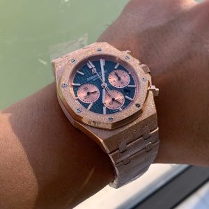 Đồng Hồ Audemars Piguet Rep 11 Royal Oak 26331OR Frosted Gold 41mm (10)