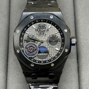 Đồng Hồ Audemars Piguet Rep 11 Royal Oak Black Ceramic 26579CE Xưởng APS 41mm (9)