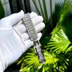 Đồng Hồ Audemars Piguet Royal Oak Chế Tác Full Đá Moissanite 41mm (1)