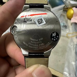 Đồng Hồ Cartier Ballon Bleu Nam Dây Da Xưởng AF Máy Cơ 42mm (1)