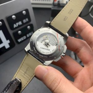 Đồng Hồ Cartier Calibre De Cartier Diver Replica 11 Xưởng JF 42mm (1)