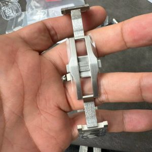 Đồng Hồ Cartier Replica Cao Cấp Mặt Số Nâu Santos Xưởng BV (6)