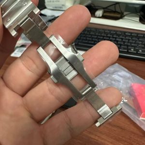 Đồng Hồ Cartier Santos De Cartier Mặt Trắng Rep 11 Xưởng BV Nam (1)