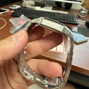 Đồng Hồ Cartier Santos Replica 11 Nữ Mặt Trắng Xưởng BV 35mm