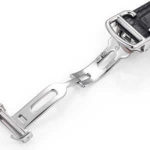 Đồng Hồ Cartier Tourbillon Mặt Số Trắng Họa Tiết Guilloche 42mm (3)