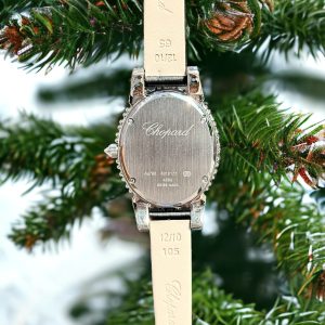 Đồng Hồ Chopard Chế Tác Full Đá Moissanite Mặt Xà Cừ 34mm (1)