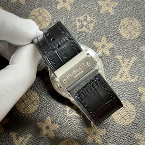 Đồng Hồ Hublot Automatic Nam Máy Nhật Dây Cao Su Đen 42mm (2)