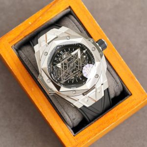 Đồng Hồ Hublot Big Bang Sang Bleu 2 Fake Cao Cấp Máy Thụy Sỹ 45mm (4)