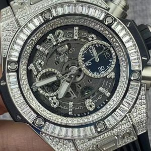 Đồng Hồ Hublot Big Bang Unico Nam Đính Đá Replica 11 45mm (5)