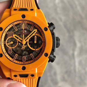 Đồng Hồ Hublot Chế Tác Vỏ Gốm Big Bang Unico Orange Xưởng BBF 42mm (1)