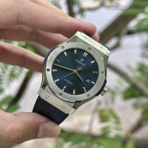 Đồng Hồ Hublot Classic Fusion Rep 11 Màu Xanh Than Xưởng JJF 42mm (3)