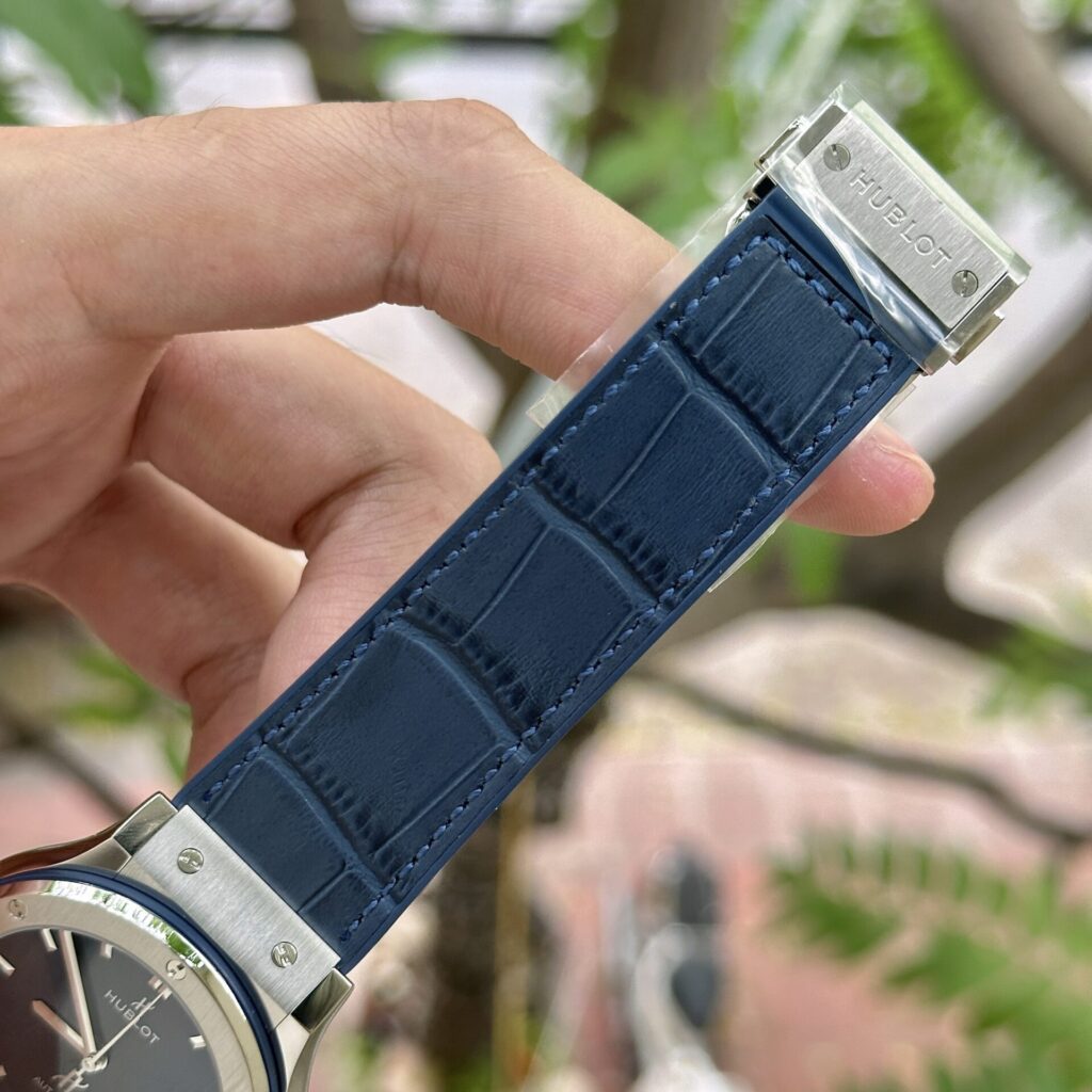 Đồng Hồ Hublot Classic Fusion Rep 11 Màu Xanh Than Xưởng JJF 42mm (3) Đồng Hồ Hublot Classic Fusion Rep 11 Màu Xanh Than Xưởng JJF 42mm (3)