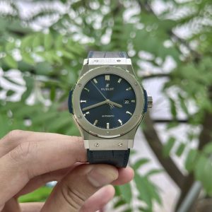 Đồng Hồ Hublot Classic Fusion Rep 11 Màu Xanh Than Xưởng JJF 42mm (3)