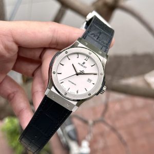Đồng Hồ Hublot Classic Fusion Replica 11 Mặt Trắng Xưởng JJF 42mm (1)
