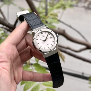 Đồng Hồ Hublot Classic Fusion Replica 11 Mặt Trắng Xưởng JJF 42mm (1)