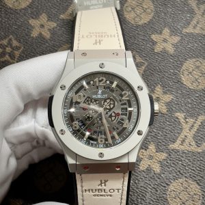 Đồng Hồ Hublot Cơ Lộ Máy Nhật Automatic Màu Xám 42mm (2)