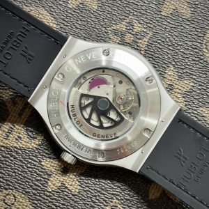 Đồng Hồ Hublot Cơ Lộ Máy Nhật Automatic Màu Xám 42mm (2)